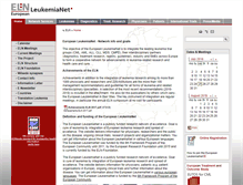 Tablet Screenshot of leukemia-net.org